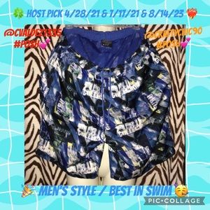 Fubu Men’s swim trunks XL 🍒 Vintage with pockets 💕